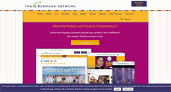 Desktop Screenshot of indiebusinessnetwork.com