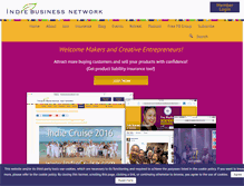 Tablet Screenshot of indiebusinessnetwork.com